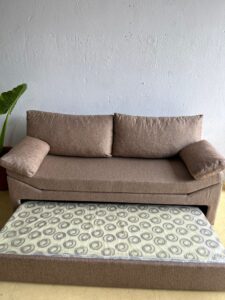 Sofá Cama Dali Marron Claro